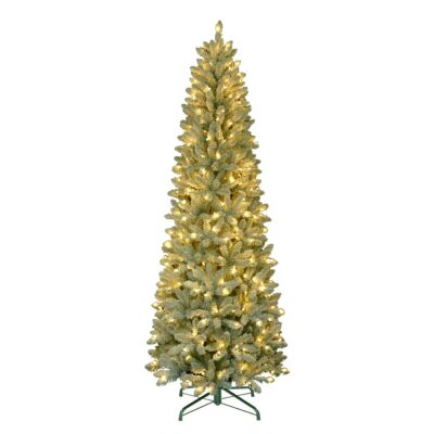Sherwood Pencil Collection. Snowy Artificial Christmas Tree by Van der Gucht