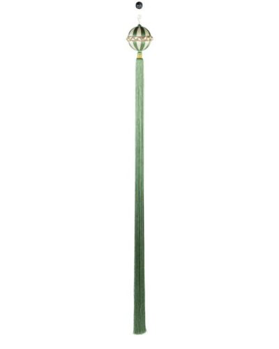 Opera Tassel. White And Green Bauble 160 Cm